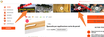 Promuovi annuncio 1 in vetrina girabene