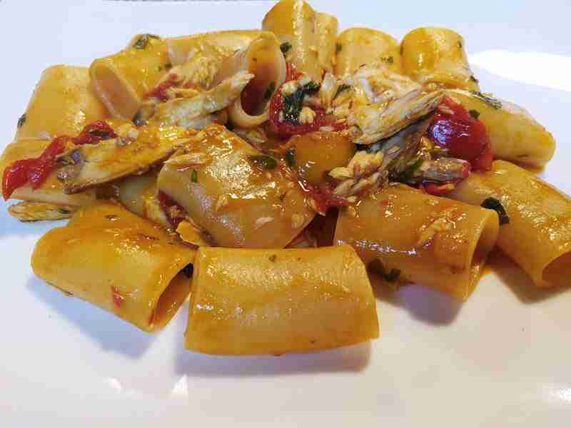 Pastifici Vesuvio: la vera Pasta Fresca Mediterranea 31 Paccheri con ricciola