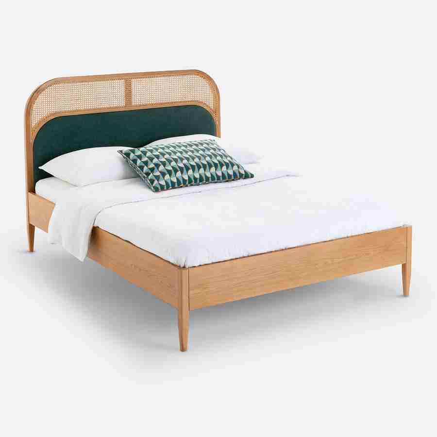 Quanto costa il Letto in vimini e velluto con rete Buisseau