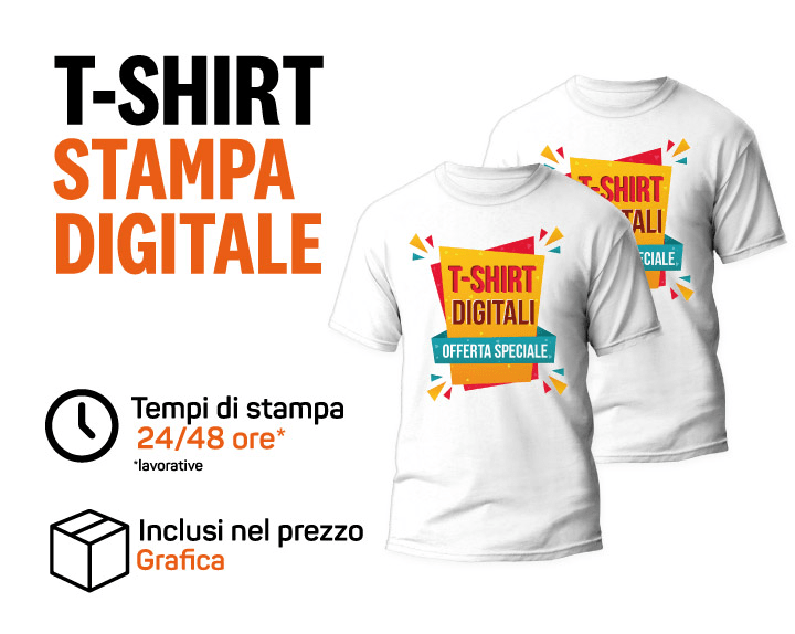 Quanto costa una stampa su t-shirt
